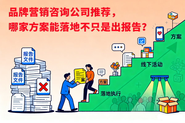 品牌營銷咨詢公司推薦，哪家方案能落地不只是出報(bào)告？