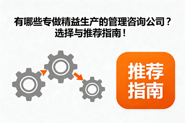 有哪些專做精益生產(chǎn)的管理咨詢公司？選擇與推薦指南！