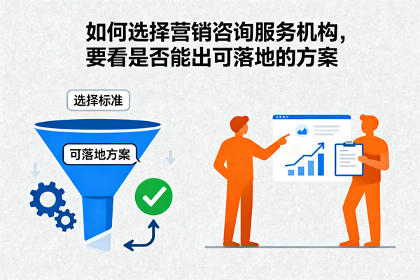 如何選擇營(yíng)銷咨詢服務(wù)機(jī)構(gòu)，要看是否能出可落地的方案
