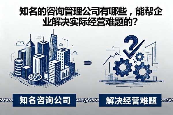 知名的咨詢管理公司有哪些，能幫企業(yè)解決實際經(jīng)營難題的？