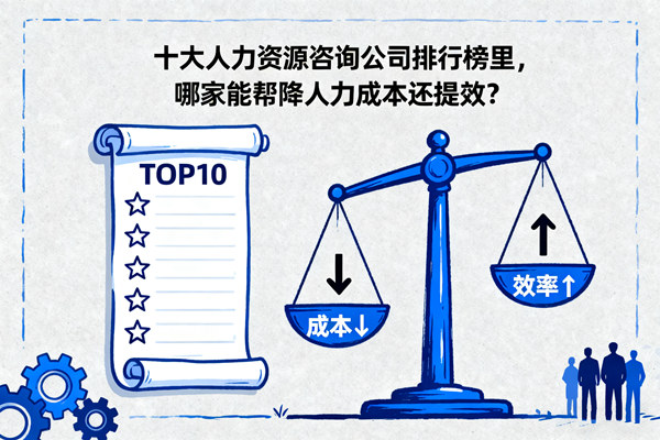 十大人力資源咨詢公司排行榜里，哪家能幫降人力成本還提效？