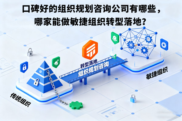 口碑好的組織規(guī)劃咨詢公司有哪些，哪家能做敏捷組織轉(zhuǎn)型落地？