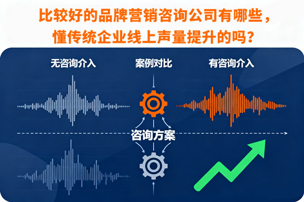 比較好的品牌營(yíng)銷咨詢公司有哪些，懂傳統(tǒng)企業(yè)線上聲量提升的嗎？