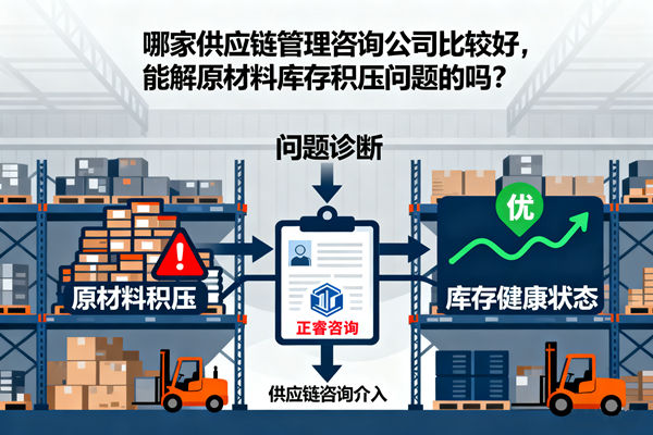哪家供應(yīng)鏈管理咨詢公司比較好，能解原材料庫存積壓問題的嗎？