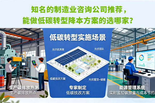 知名的制造業(yè)咨詢(xún)公司推薦，能做低碳轉(zhuǎn)型降本方案的選哪家？